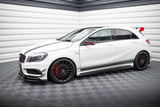 Maxton Design - Side Skirts Diffusers Mercedes Benz A45 AMG W176