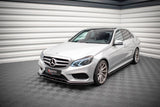 Maxton Design - Side Skirts Diffusers Mercedes Benz E-Class AMG-Line / E63 AMG Sedan W212 (Facelift)