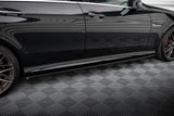 Maxton Design - Side Skirts Diffusers Mercedes Benz E-Class AMG-Line / E63 AMG Sedan W212 (Facelift)