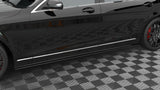 Maxton Design - Side Skirts Diffusers Mercedes Benz S-Class Long Version W222