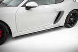 Maxton Design - Side Skirts Diffusers Porsche 718 Cayman GTS 982C