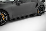 Maxton Design - Side Skirts Diffusers Porsche 911 Turbo S Sport Package 992