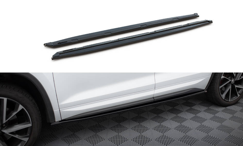 Maxton Design - Side Skirts Diffusers Skoda Kodiaq Sportline/RS MK1 ...