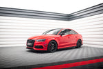 Maxton Design - Side Skirts Diffusers V.1 Audi S3 / A3 S-Line 8V / 8V FL Sedan