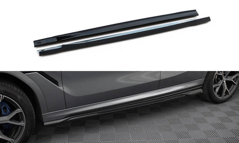 Maxton Design - Side Skirts Diffusers V.1 BMW X6 M-Pack G06 (Facelift)