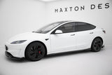 Maxton Design - Side Skirts Diffusers V.1 Tesla Model 3 Performance MK1 (Facelift)