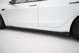 Maxton Design - Side Skirts Diffusers V.1 Tesla Model 3 Performance MK1 (Facelift)