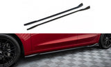 Maxton Design - Side Skirts Diffusers V.1 Tesla Model 3 Project Highland (Facelift)