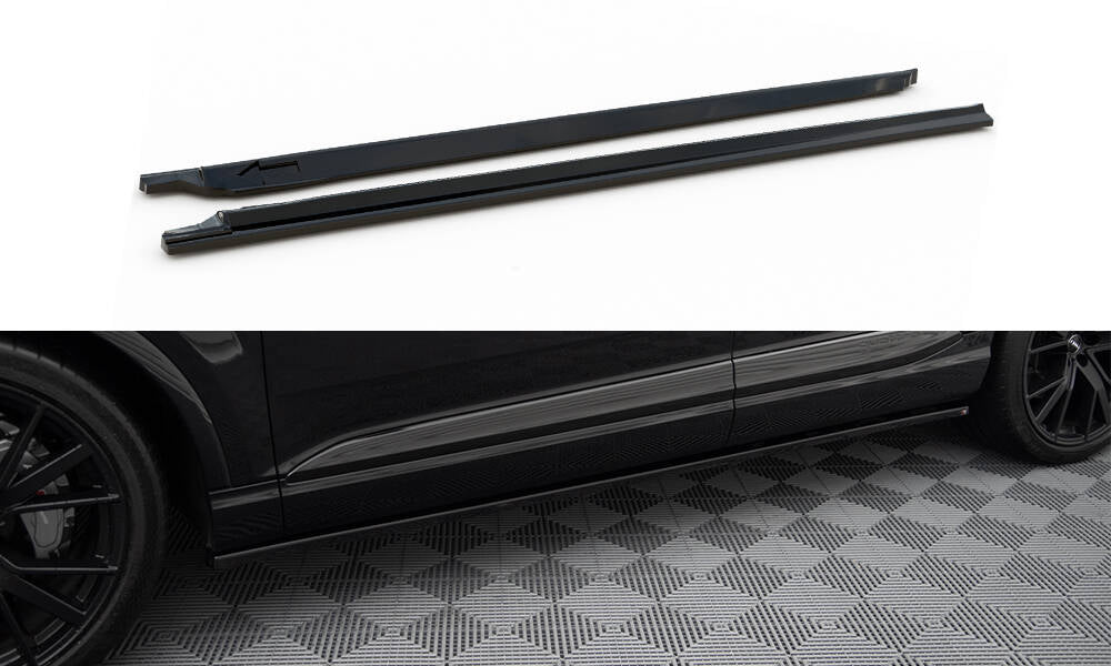 Maxton Design - Side Skirts Diffusers V.2 Audi SQ7 / Q7 S-Line MK2 ...