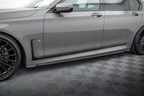 Maxton Design - Side Skirts Diffusers V.2 BMW Series 7 M-Pack G11 (Facelift)