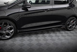 Maxton Design - Side Skirts Diffusers + Flaps V.2 Ford Fiesta ST / ST-Line MK8