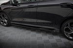 Maxton Design - Side Skirts Diffusers + Flaps V.2 Ford Fiesta ST / ST-Line MK8