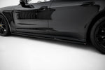 Maxton Design - Side Skirts Diffusers V.2 Porsche Panamera Turbo S E-Hybrid / Panamera E-Hybrid 971