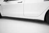 Maxton Design - Side Skirts Diffusers V.2 Tesla Model 3 Performance MK1 (Facelift)