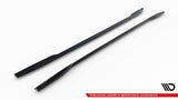 Maxton Design - Side Skirts Diffusers V.2 Tesla Model 3 Performance MK1 (Facelift)