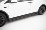 Maxton Design - Side Skirts Diffusers V.2 Tesla Model X MK1 (Facelift)