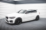 Maxton Design - Side Skirts Diffusers V.3 CSL Look BMW Series 1 M-Pack / M140i F20 (Facelift)