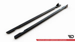 Maxton Design - Side Skirts Diffusers V.3 + Flaps Volkswagen Golf R / R-Line MK7