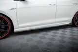 Maxton Design - Side Skirts Diffusers V.3 + Flaps Volkswagen Golf R MK7