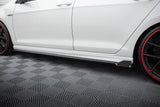 Maxton Design - Side Skirts Diffusers V.3 + Flaps Volkswagen Golf R MK7