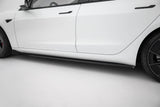 Maxton Design - Side Skirts Diffusers V.3 Tesla Model 3 Performance MK1 (Facelift)