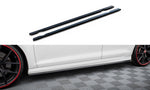 Maxton Design - Side Skirts Diffusers V.3 Volkswagen Golf R MK7