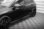 Maxton Design - Side Skirts Diffusers V.3 Volkswagen Golf R MK8