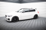Maxton Design - Side Skirts Diffusers V.4 + Flaps BMW Series 1 M-Pack / M140i F20 (Facelift)