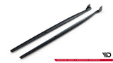Maxton Design - Side Skirts Diffusers V.4 + Flaps BMW Series 1 M-Pack / M140i F20 (Facelift)