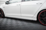 Maxton Design - Side Skirts Diffusers V.4 Volkswagen Golf R MK7