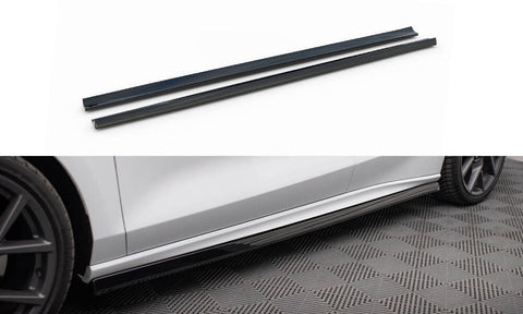 Maxton Design - Side Skirts Diffusers V.5 Ford Focus ST / ST-Line MK4 (Facelift)