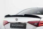 Maxton Design - Spoiler Cap 3D Alfa Romeo Giulia Quadrifoglio