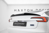 Maxton Design - Spoiler Cap 3D Tesla Model 3 Performance MK1 (Facelift)