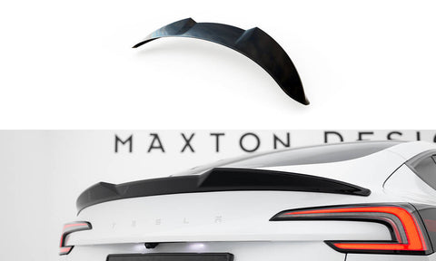 Maxton Design - Spoiler Cap 3D Tesla Model 3 Performance MK1 (Facelift)