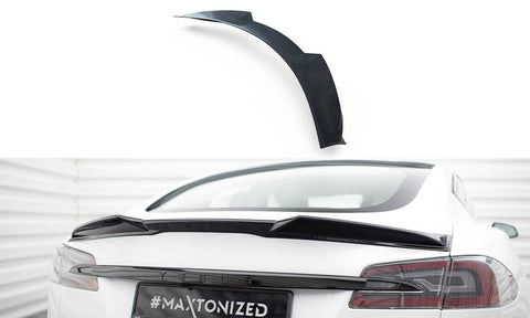 Maxton Design - Spoiler Cap 3D Tesla Model S Plaid MK1 (Facelift)