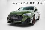 Maxton Design - Street Pro Front Splitter Audi S3 Sportback / A3 S-Line Sportback 8Y (Facelift)