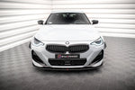 Maxton Design - Street Pro Front Splitter BMW Series 2 M-Pack / M240i Coupe G42