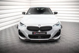 Maxton Design - Street Pro Front Splitter BMW Series 2 M-Pack / M240i Coupe G42