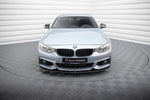 Maxton Design - Street Pro Front Splitter BMW Series 4 Coupe / Gran Coupe / Cabrio M-Pack F32 / F36 / F33