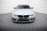 Maxton Design - Street Pro Front Splitter BMW Series 4 Coupe / Gran Coupe / Cabrio M-Pack F32 / F36 / F33