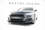 Maxton Design - Street Pro Front Splitter + Flaps Audi A5 F5 (Facelift) Front Spoiler Maxton Design royalty-bespoke.myshopify.com 