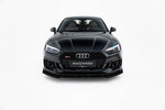 Maxton Design - Street Pro Front Splitter + Flaps Audi RS5 Coupe / Sportback F5