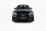 Maxton Design - Street Pro Front Splitter + Flaps Audi RS5 Coupe / Sportback F5