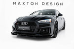 Maxton Design - Street Pro Front Splitter + Flaps Audi RS5 Coupe / Sportback F5