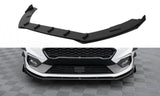 Maxton Design - Racing Durability Front Splitter + Flaps Ford Fiesta ST / ST-Line MK8