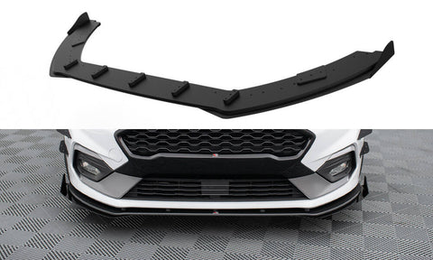 Maxton Design - Racing Durability Front Splitter + Flaps Ford Fiesta ST / ST-Line MK8