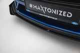 Maxton Design - Street Pro Front Splitter + Flaps Ford Mustang GT MK7