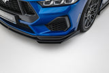 Maxton Design - Street Pro Front Splitter + Flaps Ford Mustang GT MK7