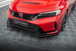 Maxton Design - Street Pro Front Splitter + Flaps Honda Civic Type R MK11