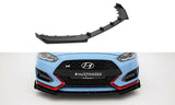 Maxton Design - Street Pro Front Splitter + Flaps Hyundai Veloster N MK2